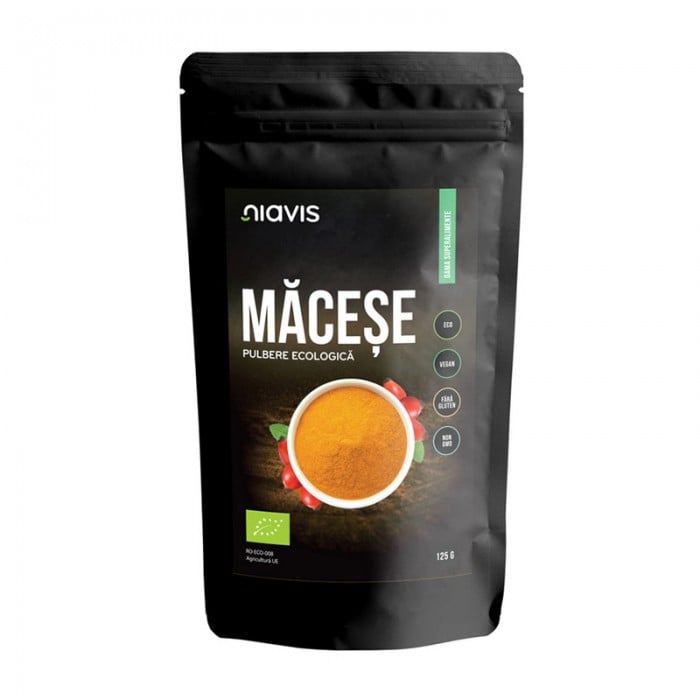 Macese pulbere ecologica (bio) 125gr - Niavis