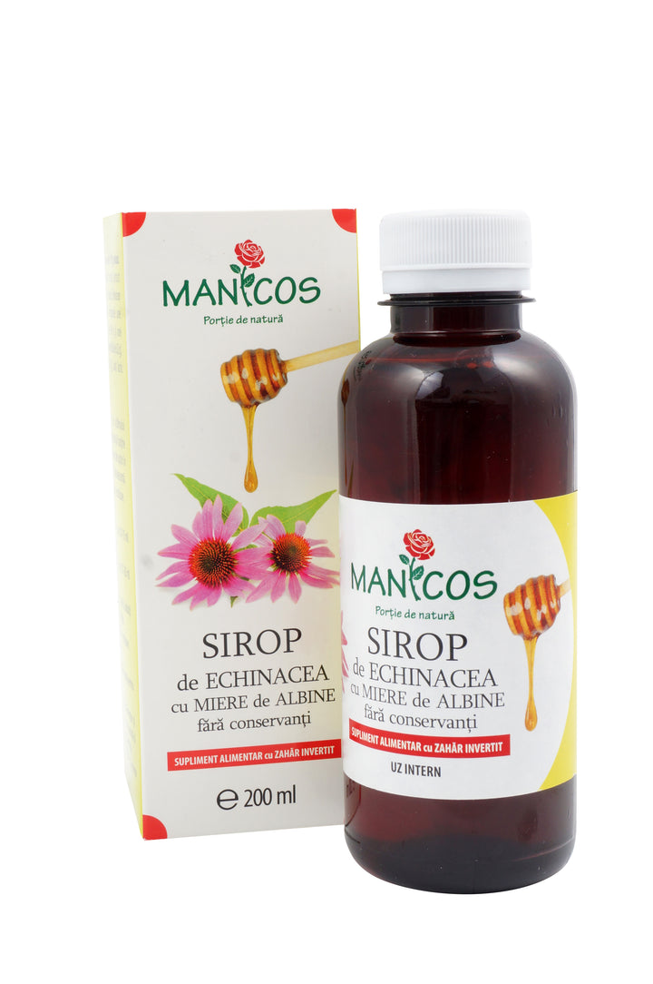 Sirop echinaceea 200ml - Manicos