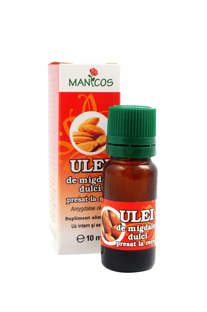 Ulei migdale dulci 10ml - Manicos