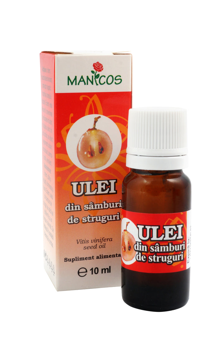 Ulei samburi struguri 10ml - Manicos