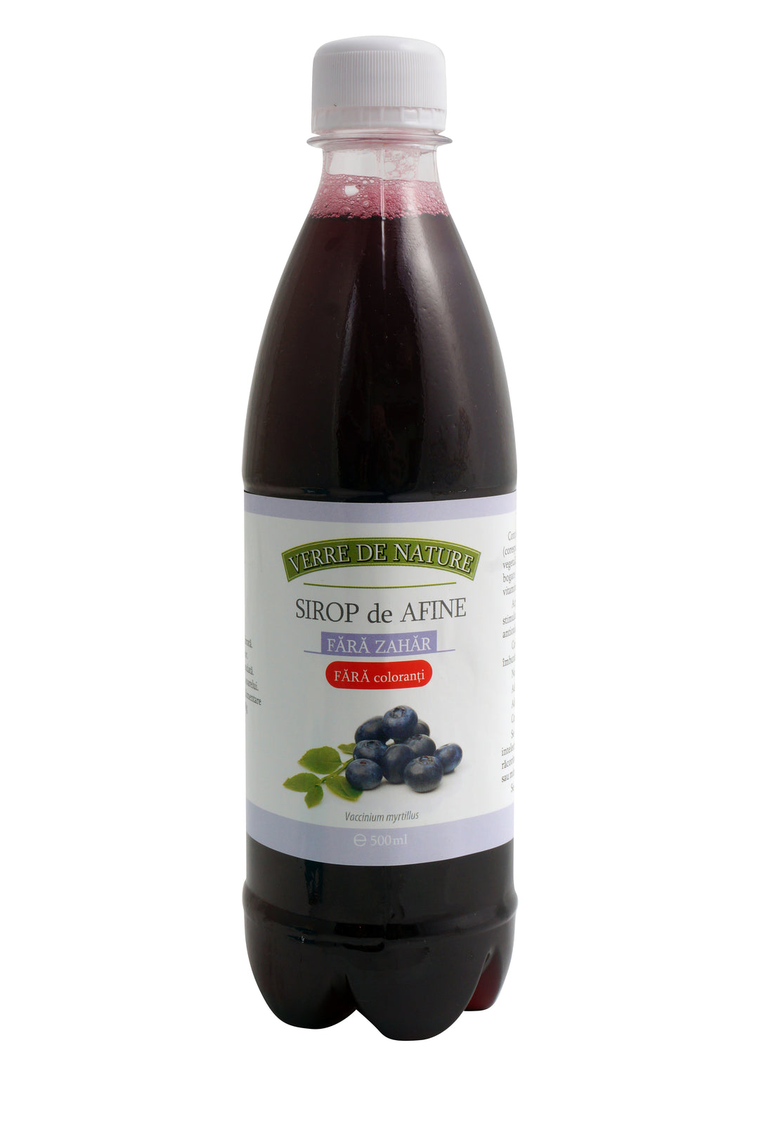 Sirop afine fara zahar 500ml - Manicos