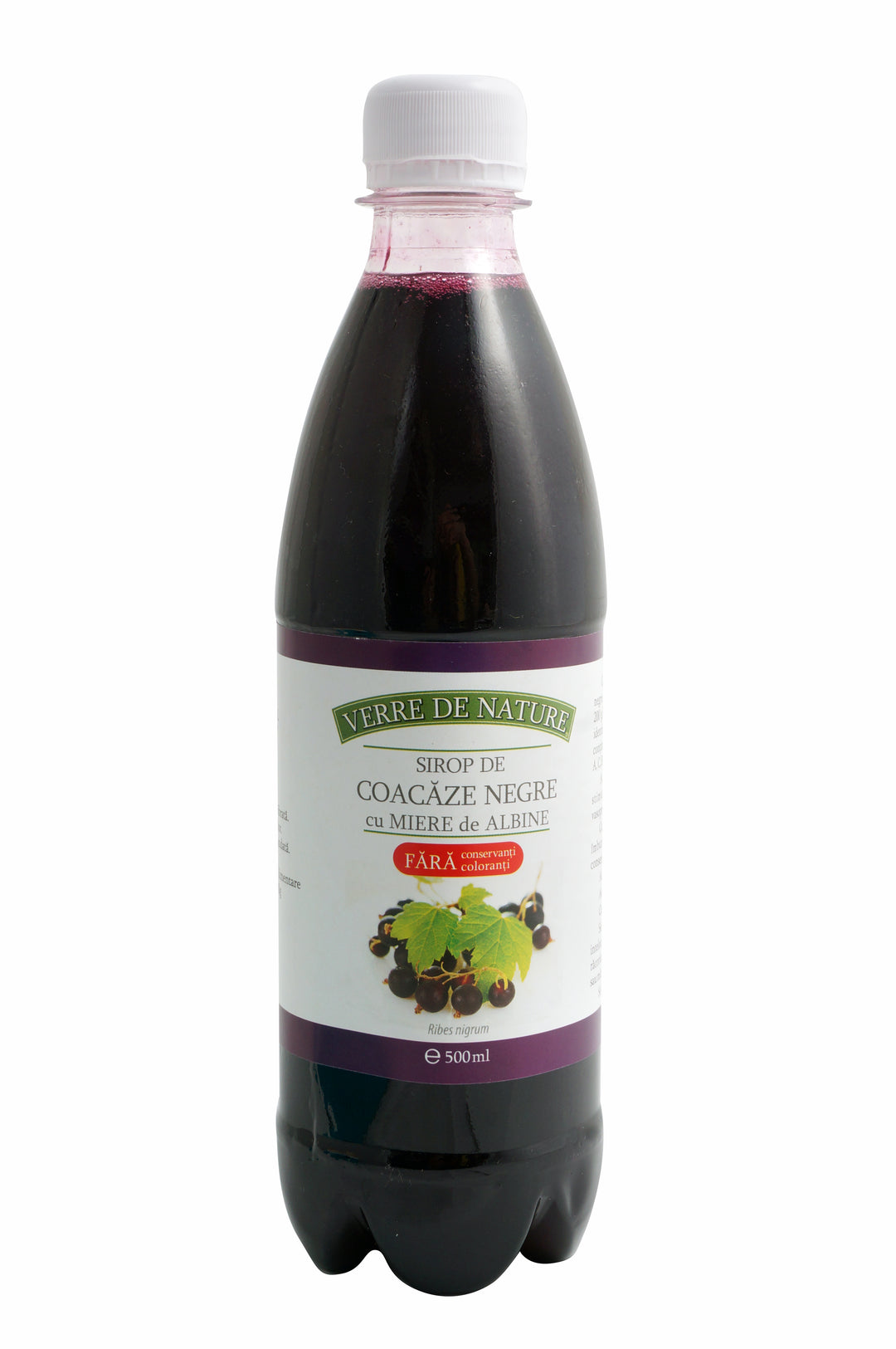 Sirop coacaze negre si miere 500ml - Manicos