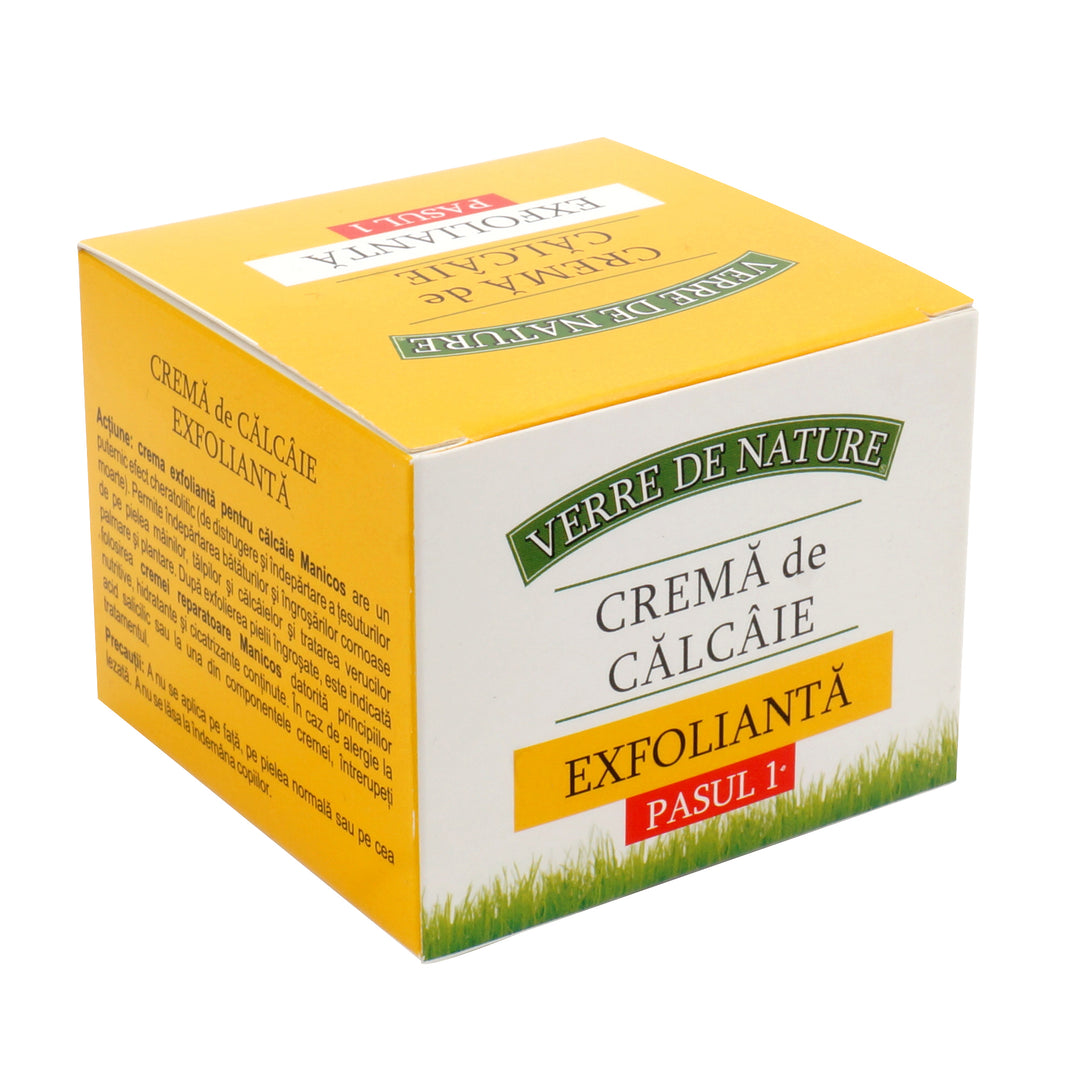 Crema calcaie exfolianta 100ml (pasul 1) - Manicos