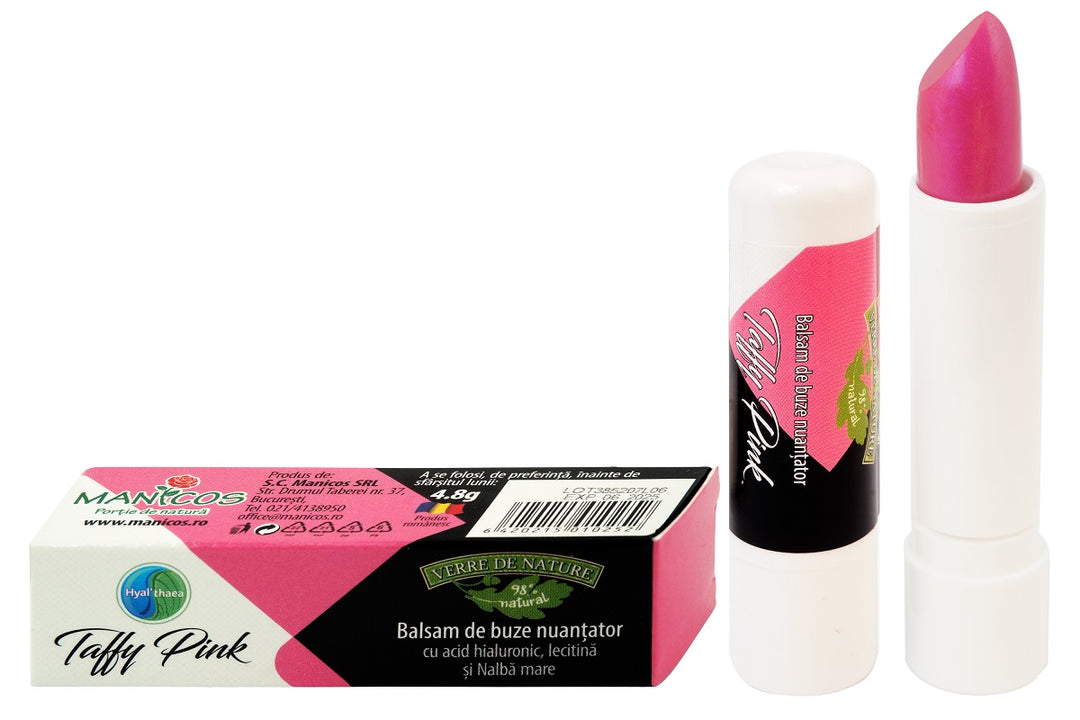 Balsam buze nuantator taffy pink 4,8gr - Manicos