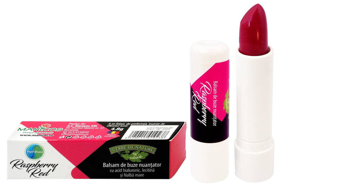 Balsam buze nuantator raspberry red 4,8gr - Manicos