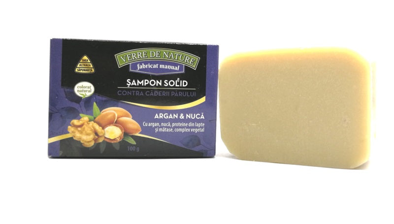 Sapun sampon solid contra caderii parului 100gr - Manicos