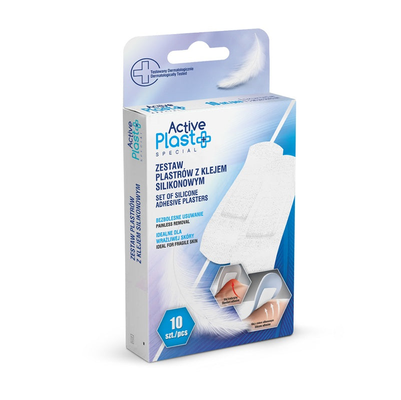 Plasturi adezivi silicon 10buc - Matrix