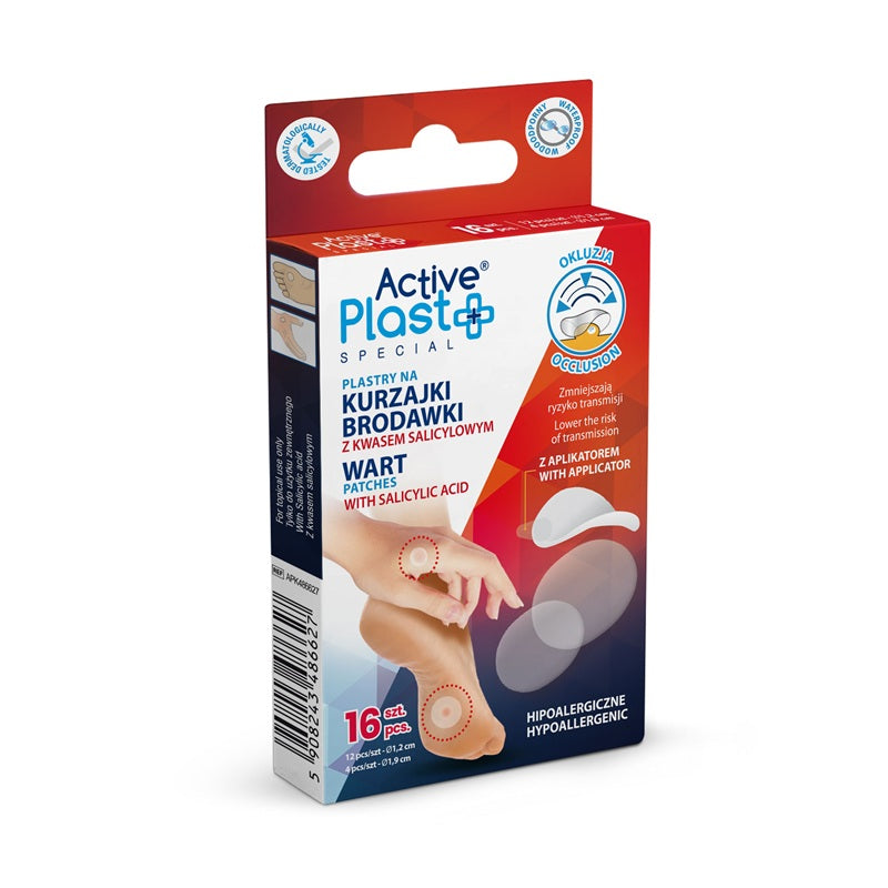 Plasturi cu acid salicilic pentru negi 16buc - Matrix