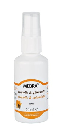 Spray propolis+galbenele 50ml - Mebra