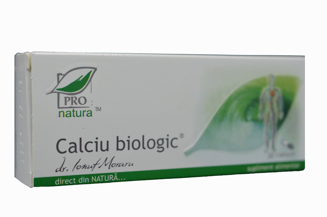 Calciu biologic 30cps - Medica