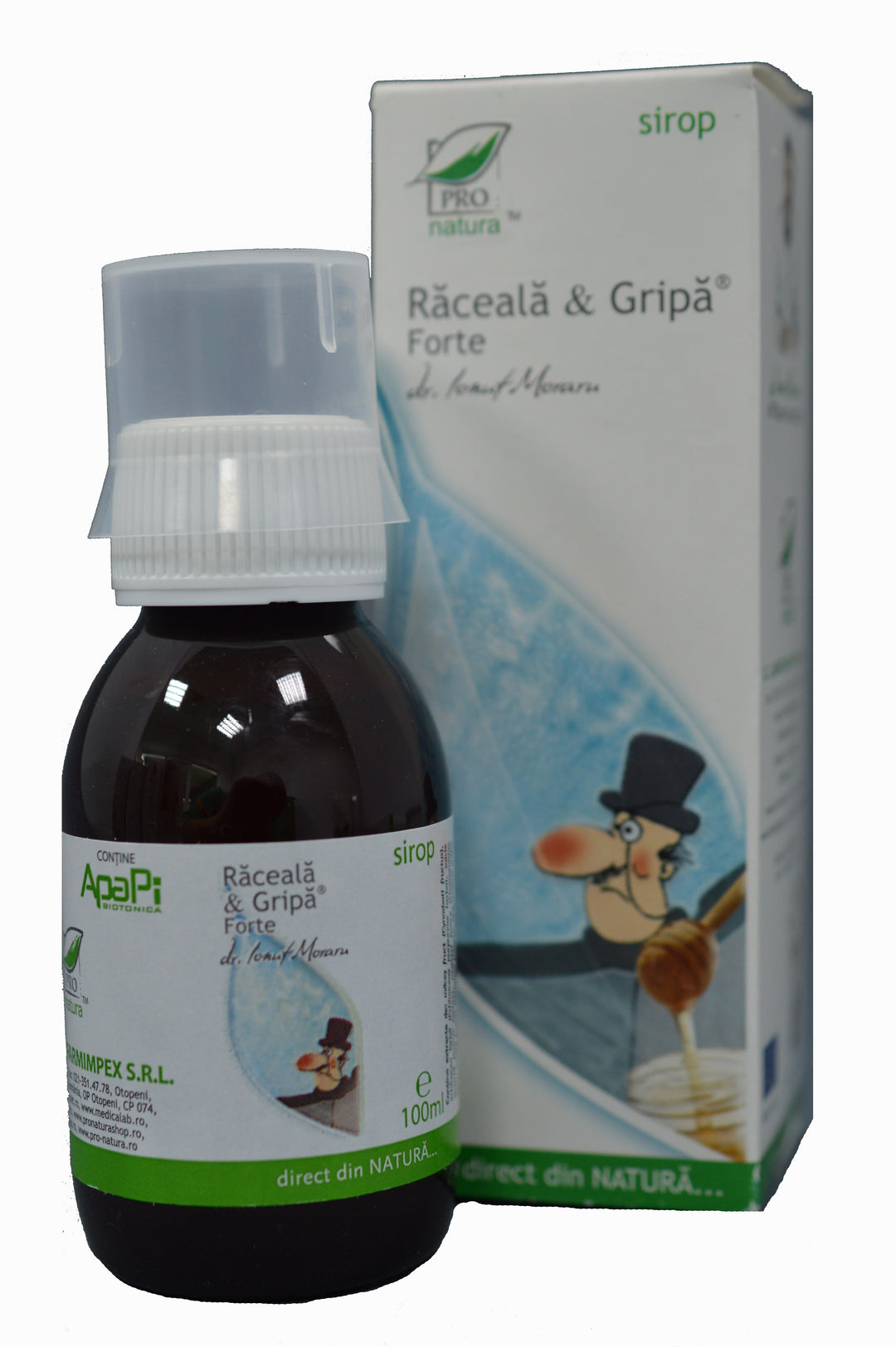Raceala & Gripa Forte Sirop, 100 ml-MEDI.00080