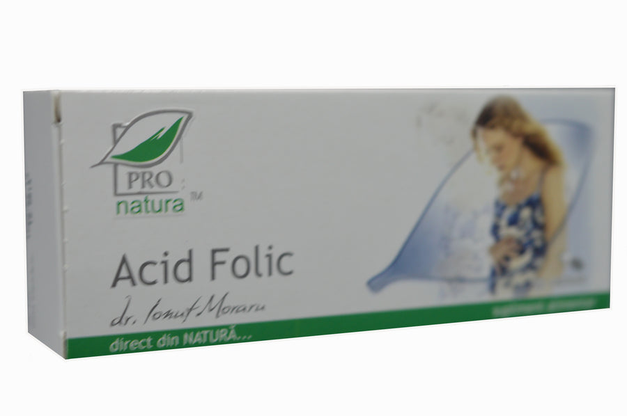Acid Folic, 30 capsules-MEDI.00107