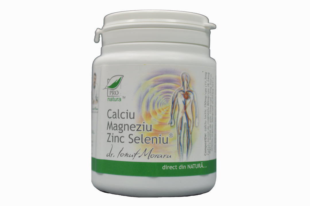 Ca mg zn seleniu 30cps - Medica