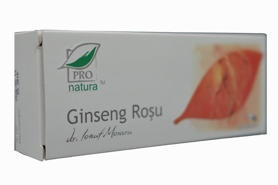 Ginseng Rosu, 30 capsules-MEDI.00275