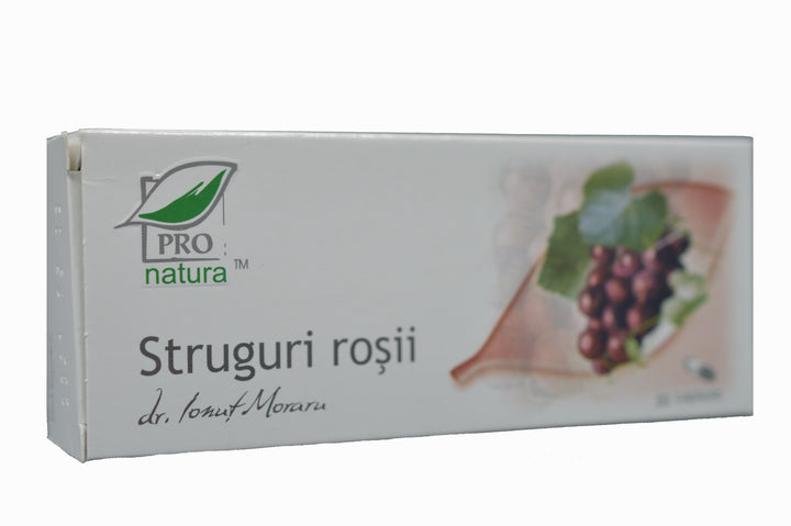 Struguri Rosii, 30 capsules-MEDI.00481