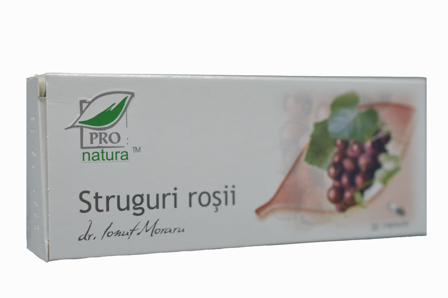 Struguri Rosii, 30 capsules-MEDI.00481