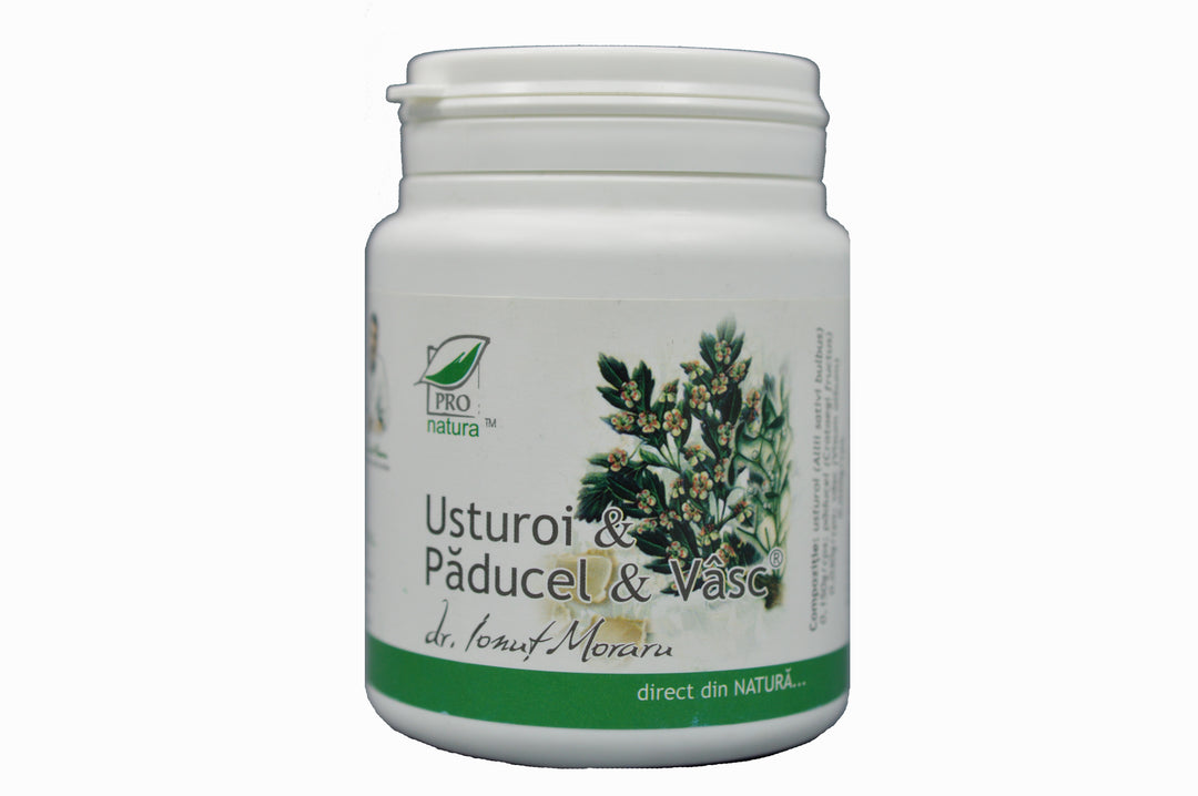 Usturoi&paducel&vasc 30cps - Medica