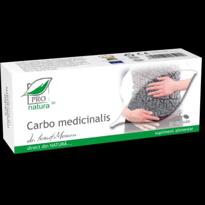 Carbo Medicinalis, 30 capsules-MEDI.00776
