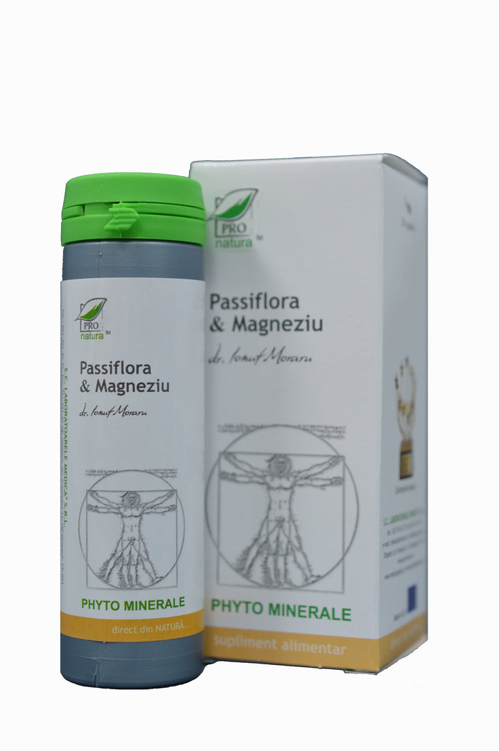 Passiflora & Magneziu, 60 capsules-MEDI.00781
