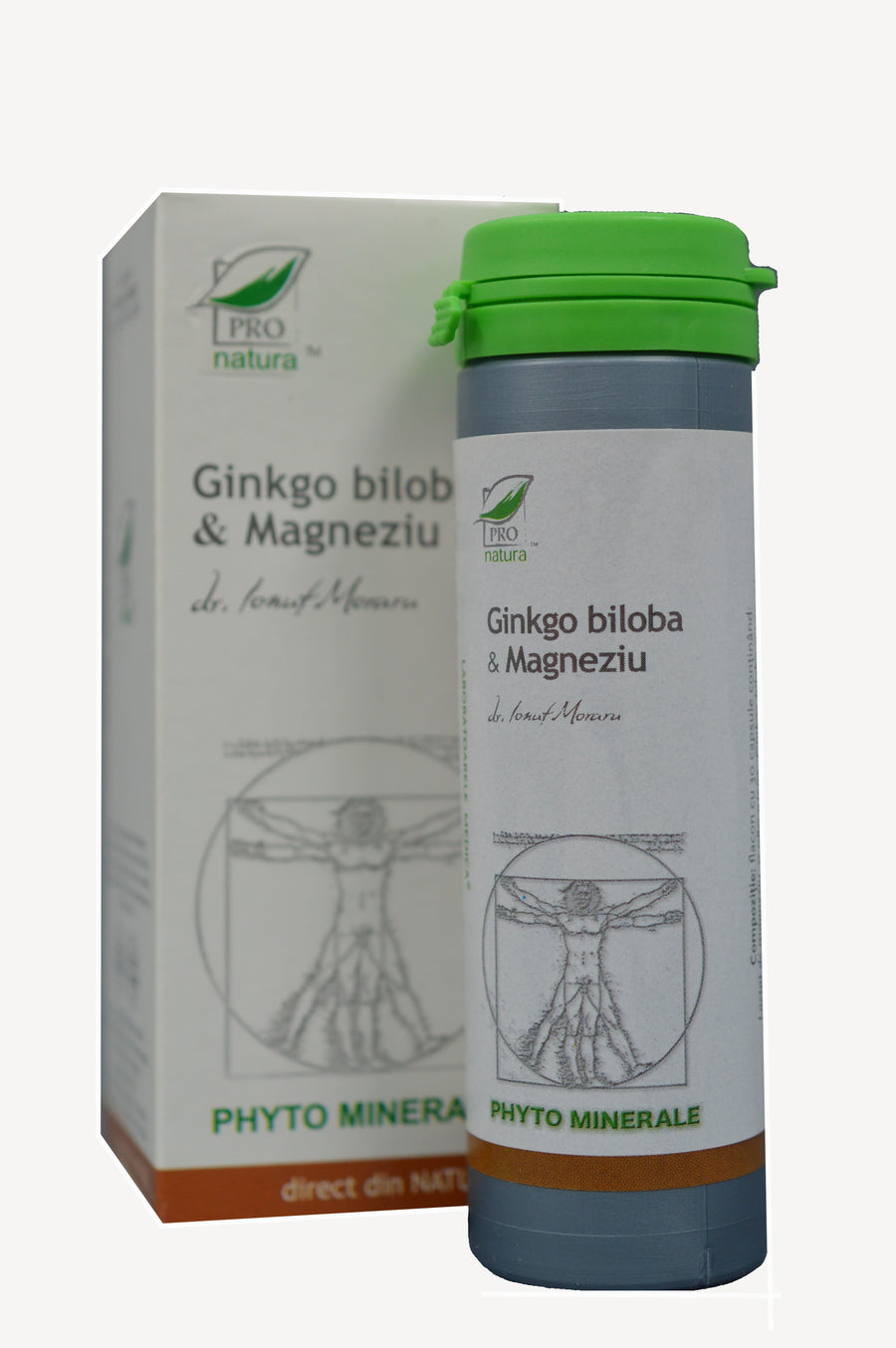 Ginkgo Biloba & Magneziu, 60 capsules-MEDI.00821