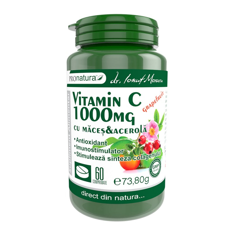 Vitamina c 1000mg maces&acerola-grapefruit 60cpr - Medica