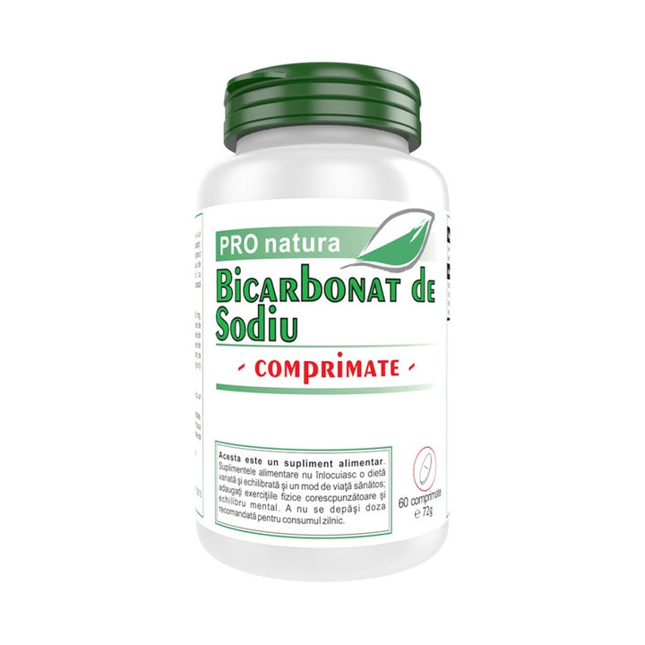Bicarbonat de sodiu 60cpr - Medica