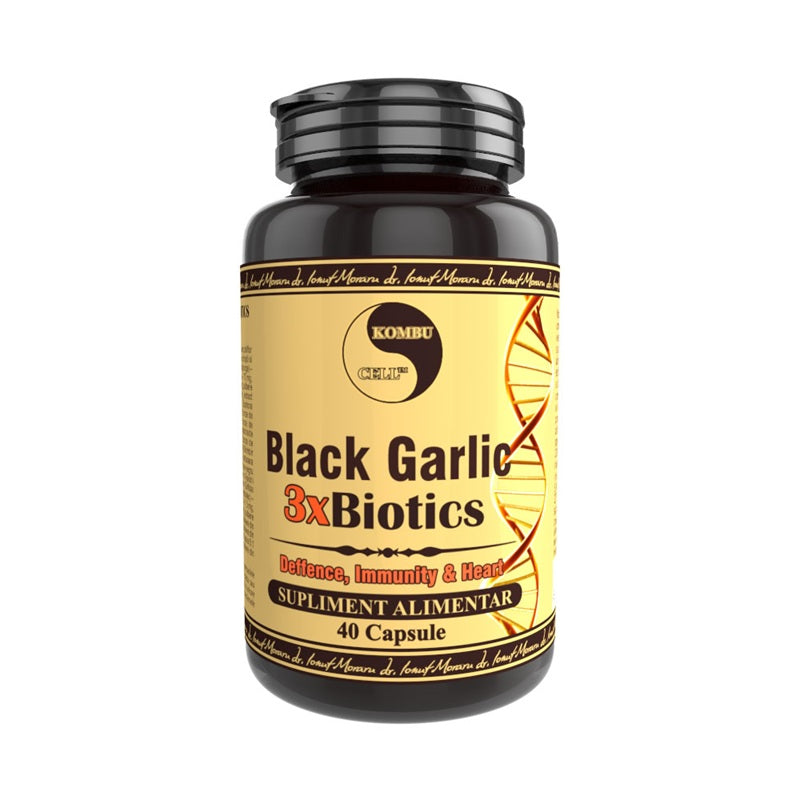 Black garlic 3xbiotics 40cps - Medica