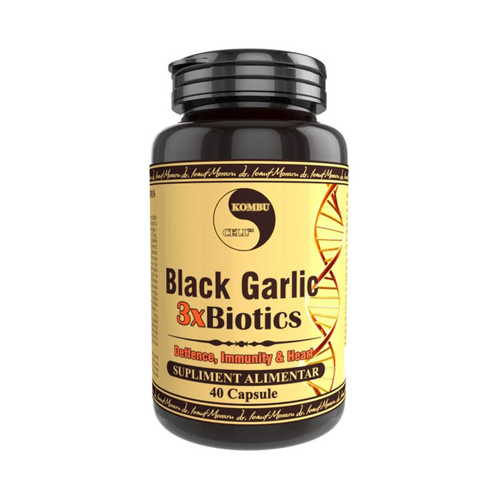 Black garlic 3xbiotics 40cps - Medica