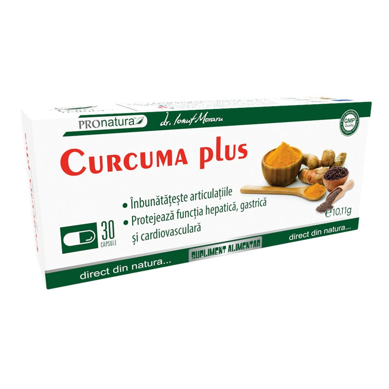 Curcuma plus piperina 30cps - Medica