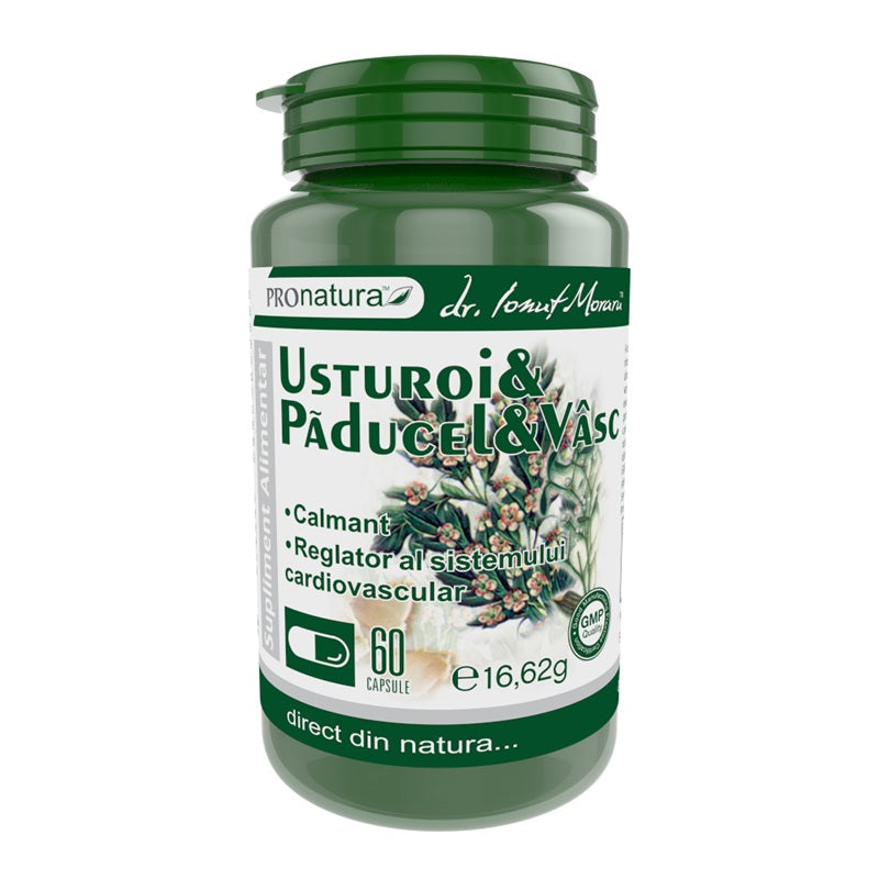 Usturoi&paducel&vasc 60cps - Medica