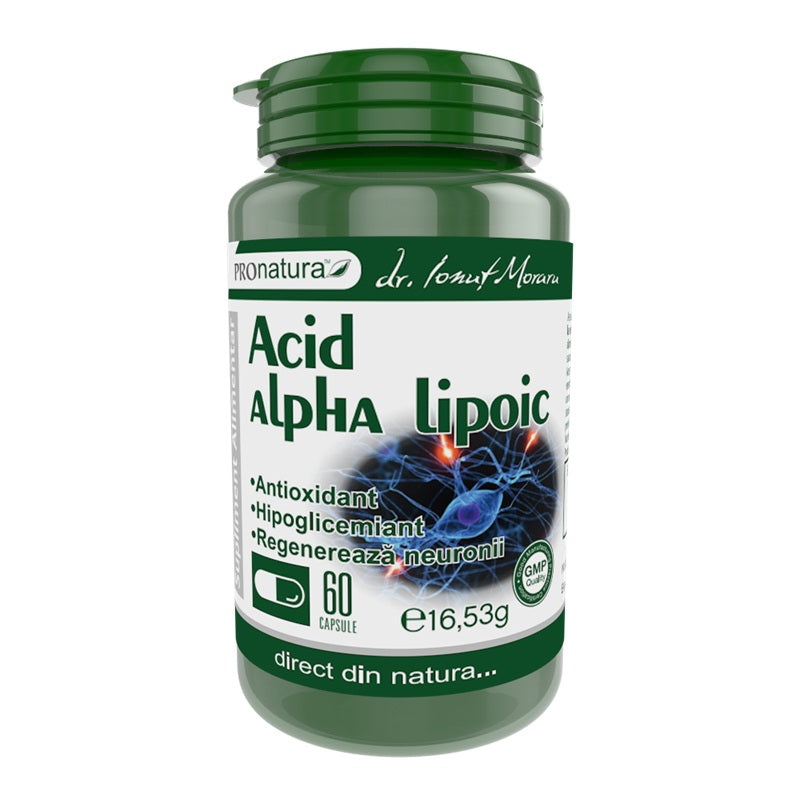 Acid alpha lipoic 60cps - Medica