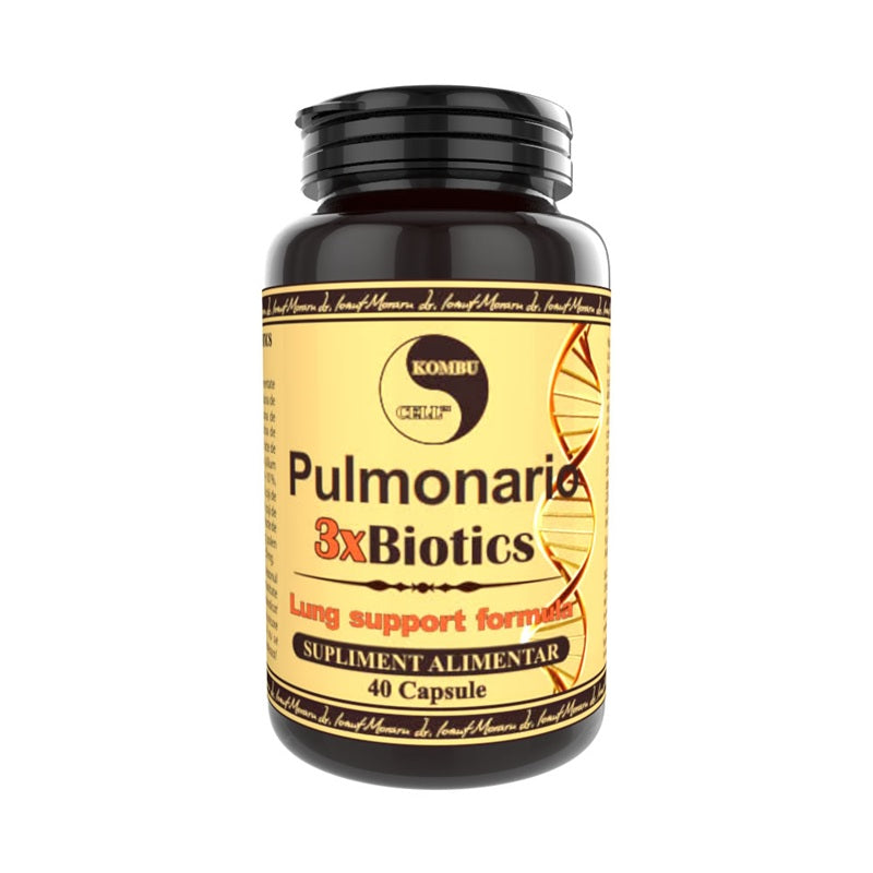 Pulmonario 3xbiotics 40cps - Medica