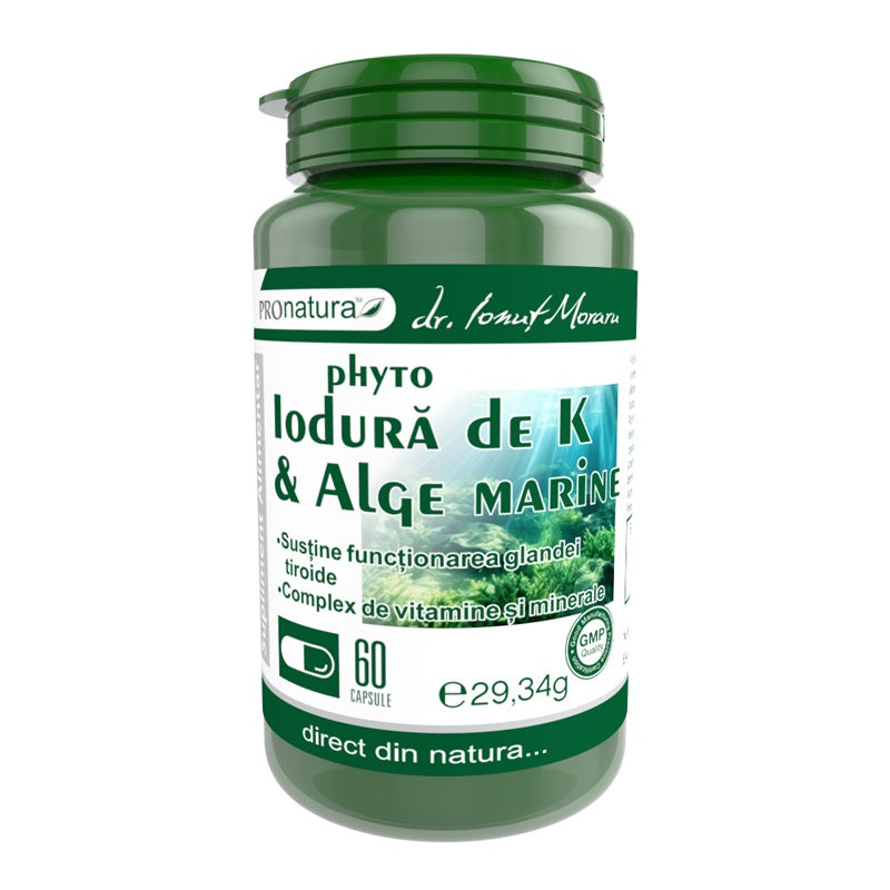 Phyto iodura de k & alge marine 60cps - Medica