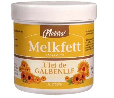 Melkfett balsam cu ulei de galbenele 250ml - Adya Green Pharma