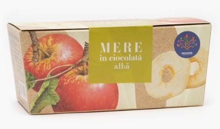 Mere in ciocolata alba 100gr - Fruvit