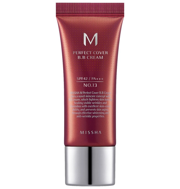 Bb cream spf42 no.13 bright beige 20ml - Missha