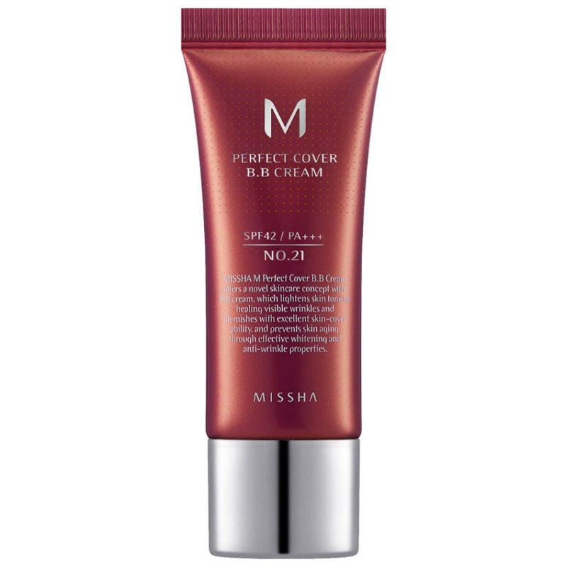 Bb cream spf42 no.21 light beige 20ml - Missha