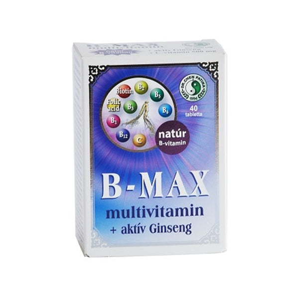 B-Max Multivitamine Aktiv Ginseng, 40 comprimate masticabile-MIXT.00007