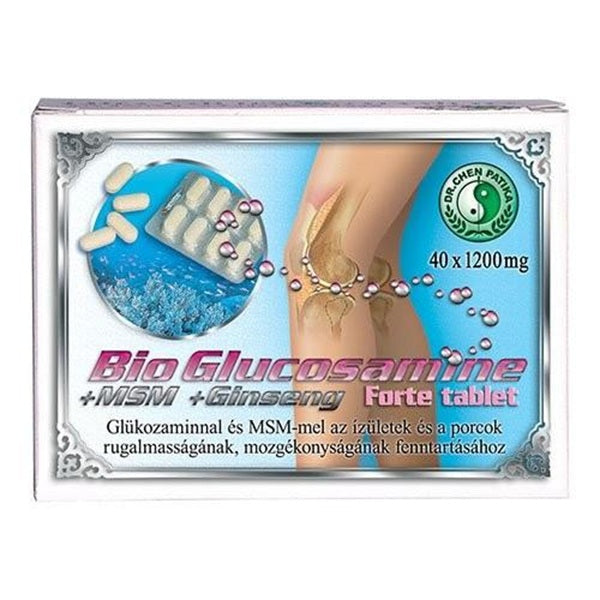 Bio glucosamine+msm+gins 40cps - Mixt Com