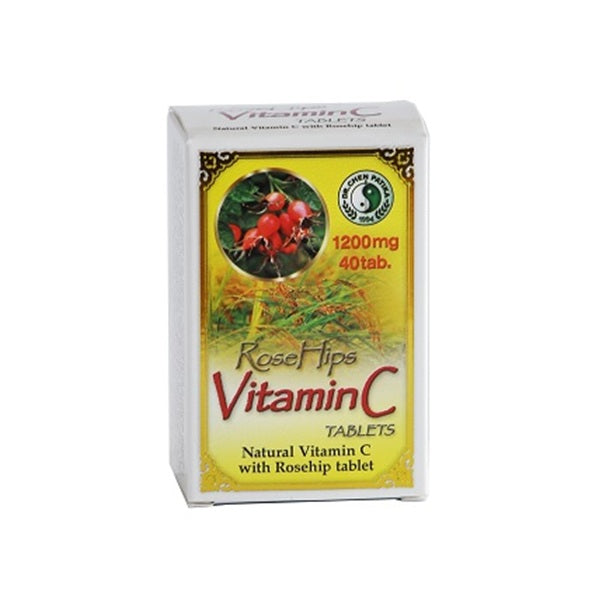 Vitamina C plus extract de maces, 40 capsule-MIXT.00118