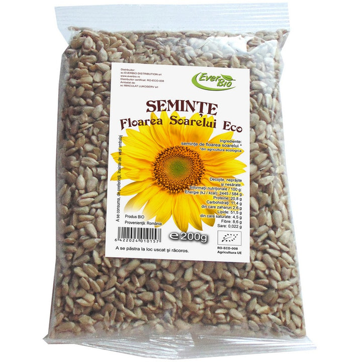 Seminte fl. soarelui(bio)200gr - Everbio