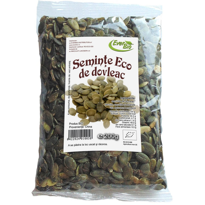 Seminte de dovleac-(bio) 200gr - Everbio