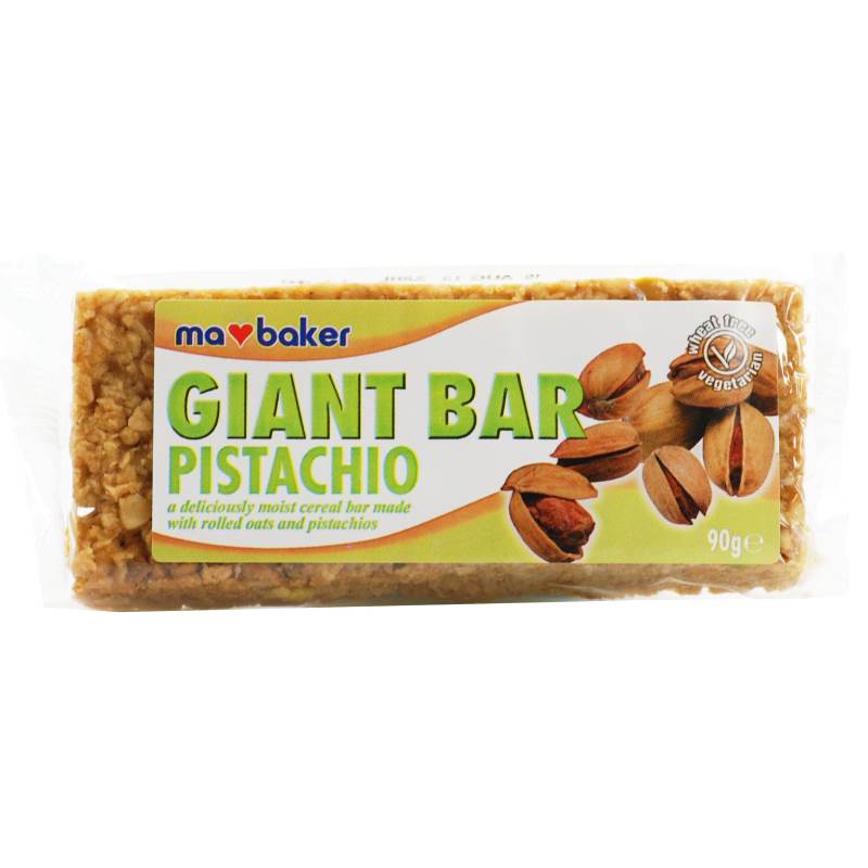Ma baker baton ovaz cu fistic 90gr - Everbio