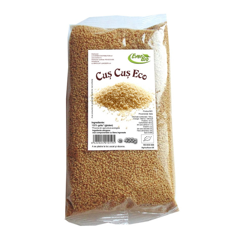 Cuscus bio 400gr - Everbio