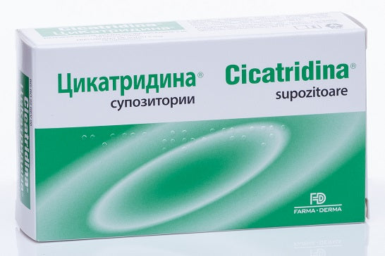 Cicatridina supozitoare 10buc - Naturpharma