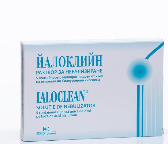 Ialoclean Solutie Nebulizator, 5 fiole x 2 ml-NAPH.00056