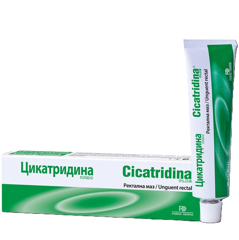 Cicatridina plus unguent rectal 30gr - Naturpharma