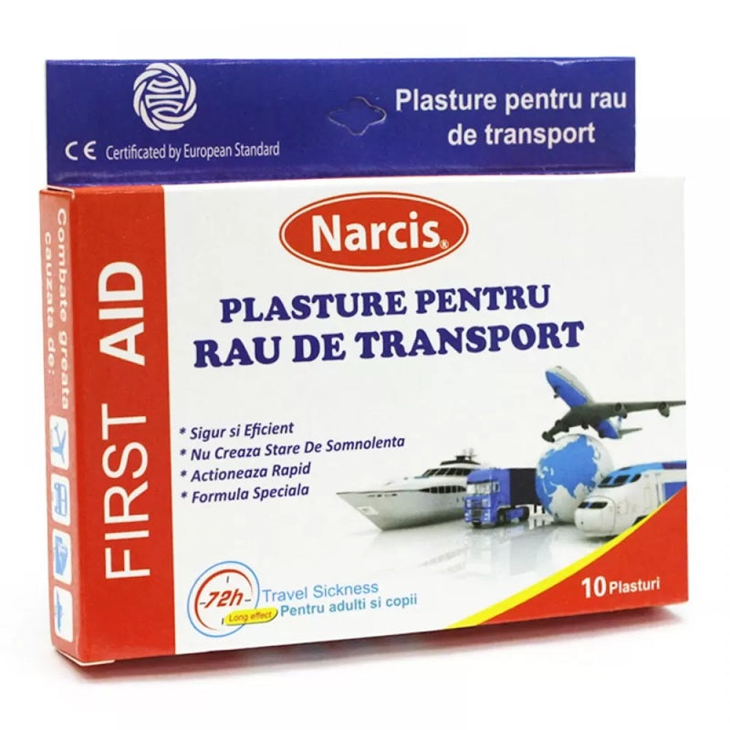 Plasture pentru rau de transport 10buc - Narcis