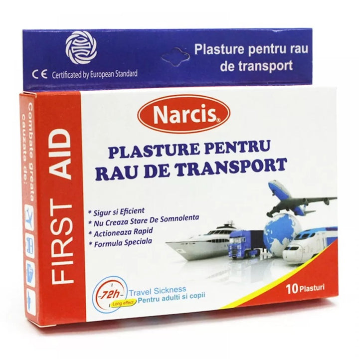Plasture pentru rau de transport 10buc - Narcis