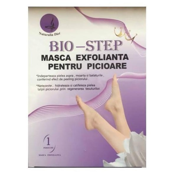 Masca exfolianta picioare 1pereche - Naturalia Diet